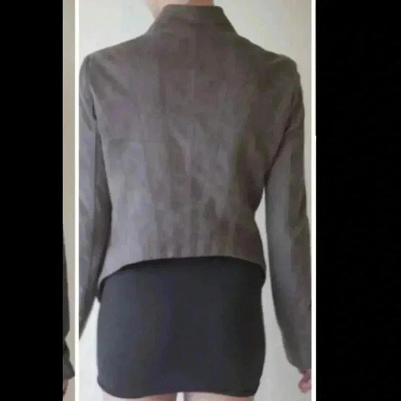 BCBGMaxazria Misty Morning Poly Moto Jacket Size S - Picture 1 of 9